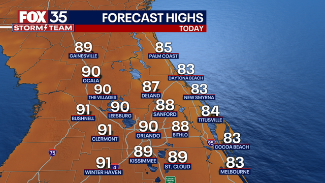 Orlando weather: Sunny Mother's Day, but how hot?