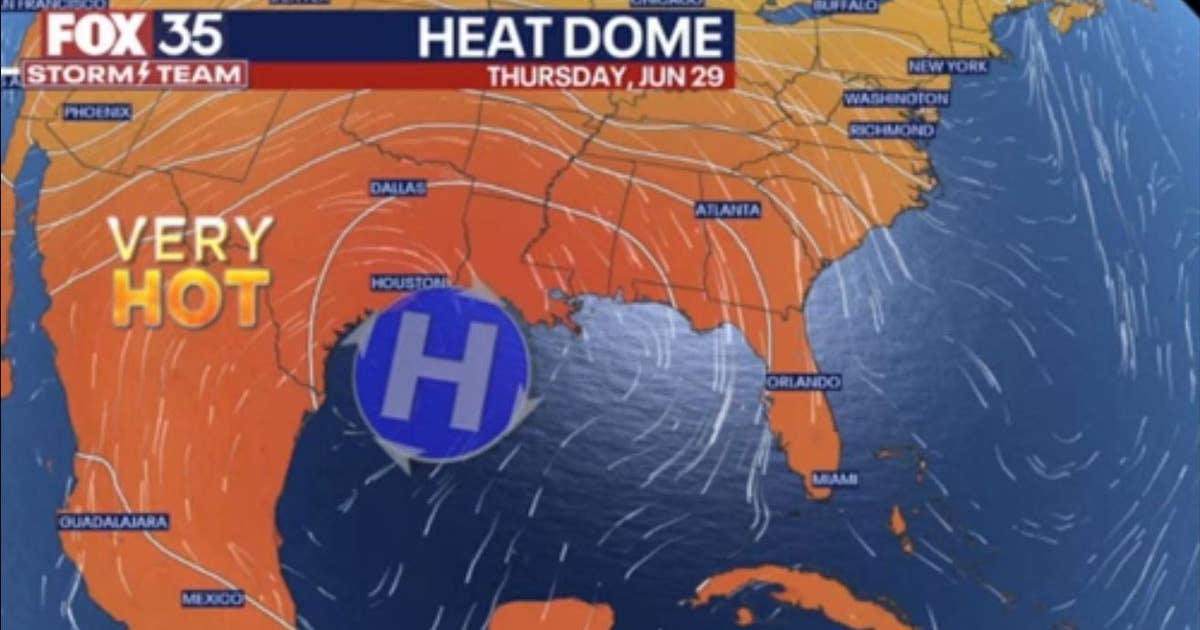 Orlando weather: Heat continues across Central Florida as dry air ...