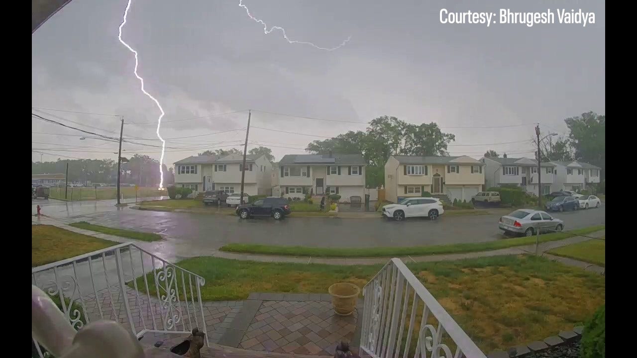 Man struck by lightning, revived in Woodbridge, NJ - Vimarsana News