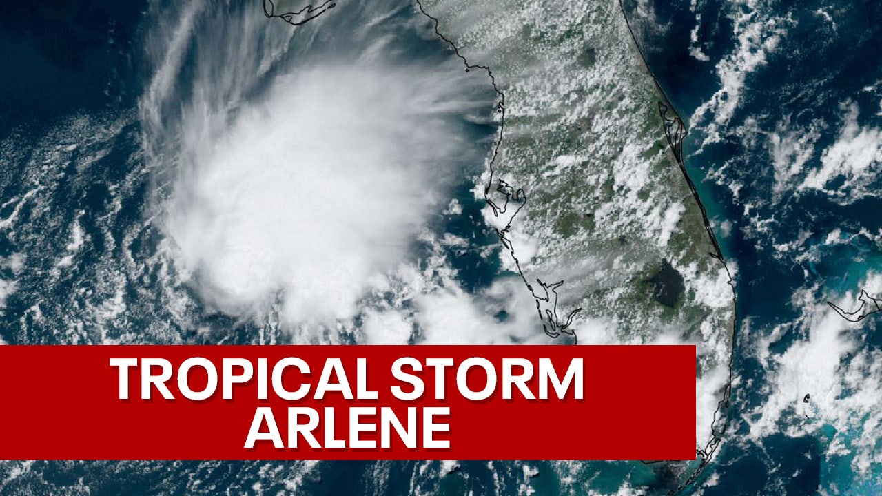 Tropical Storm Arlene forms in Gulf of Mexico, first named