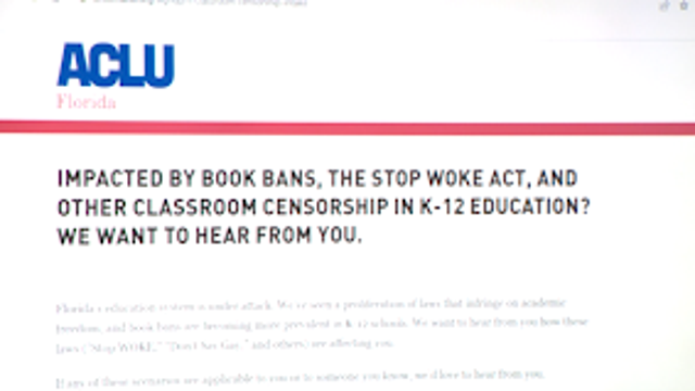 'We are not quiet; we're pissed': ACLU hosts meeting in Brevard County discussing book bans