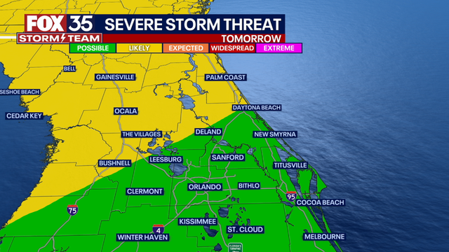 Orlando weather: Stormy week ahead of Central Florida