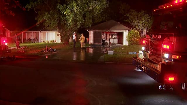 Resident, DeLand police officer hospitalized after house fire