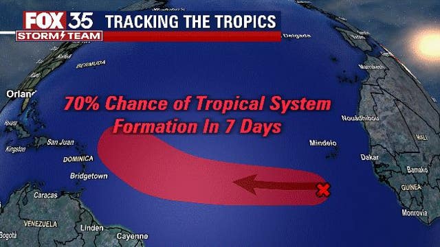 Invest 92-L forms in the Atlantic, likely to become tropical depression: NHC