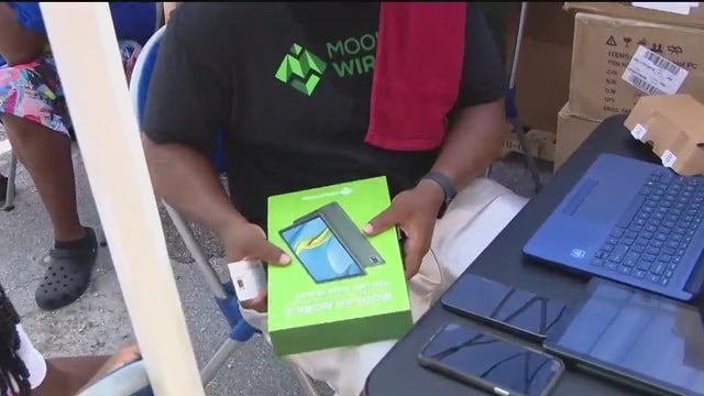 Some Orange County residents get free tablet, computers and Wi-Fi