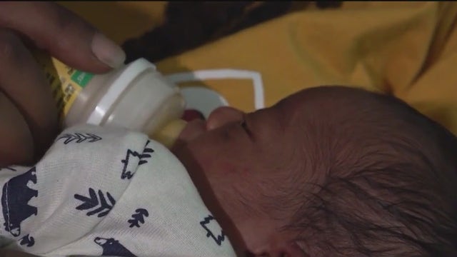 Miracle baby back at Palm Coast home after mom gives birth on side of road
