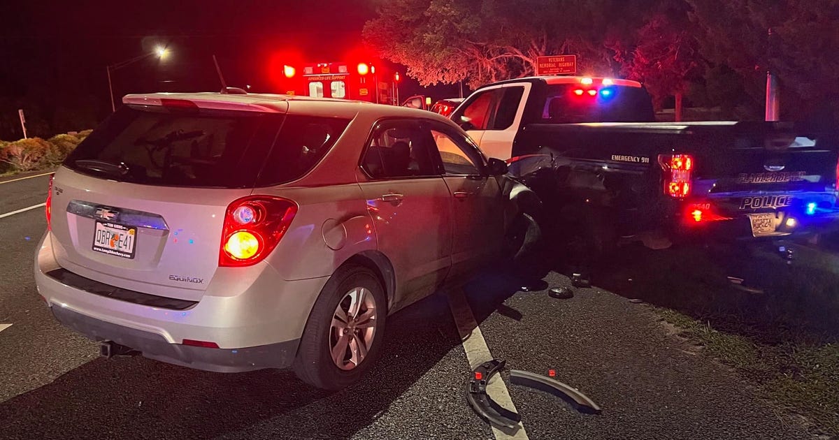 Woman arrested for DUI after hitting Flagler County police, deputy cars ...