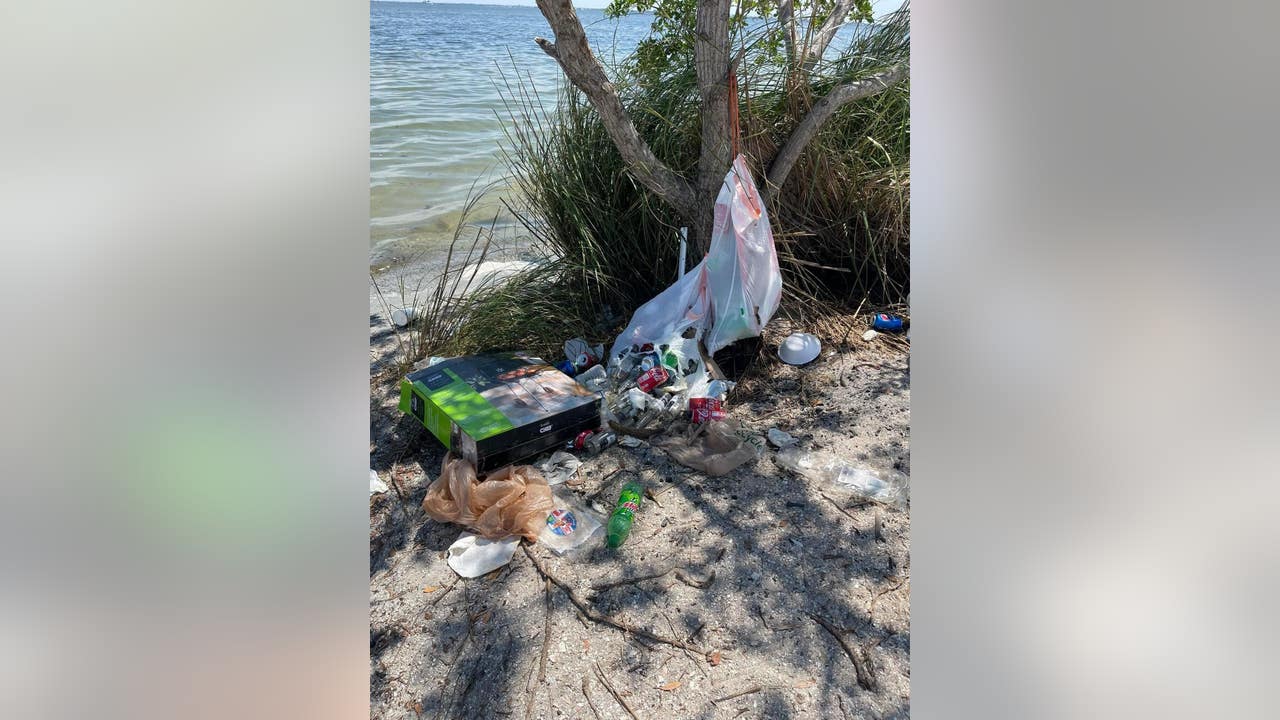 Residents frustrated as trash piles up along 528 Causeway in Brevard County