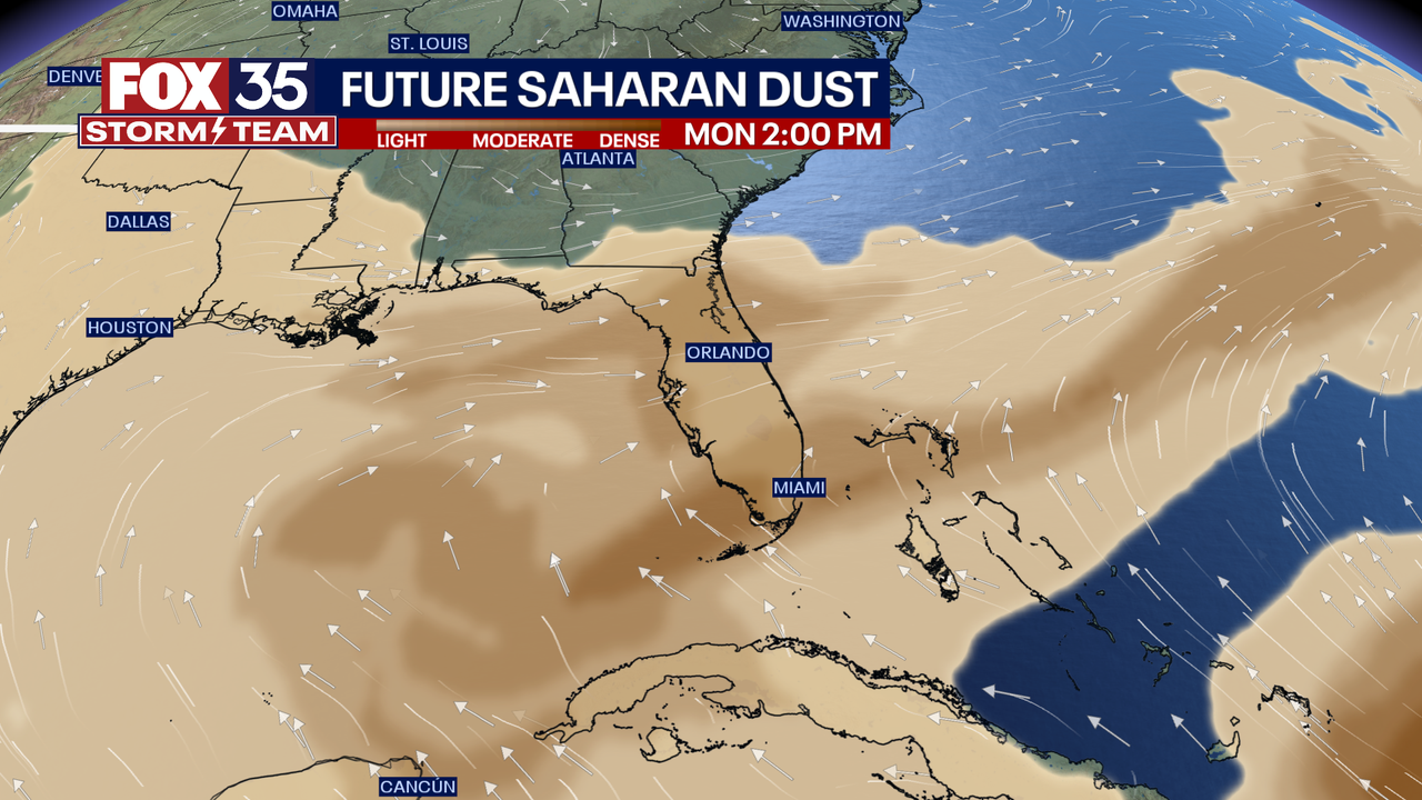 Lloyd Allen Buzz Sahara Dust Storm 2023 Florida