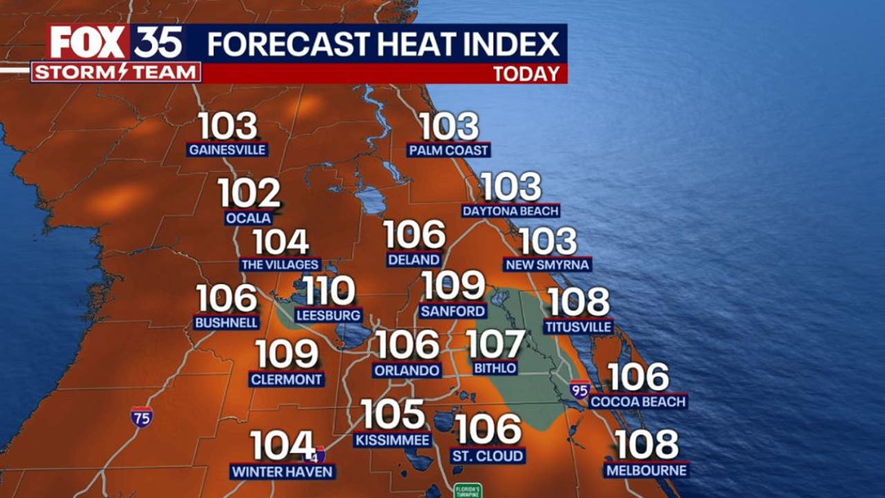 Orlando weather Decent chances of afternoon storms