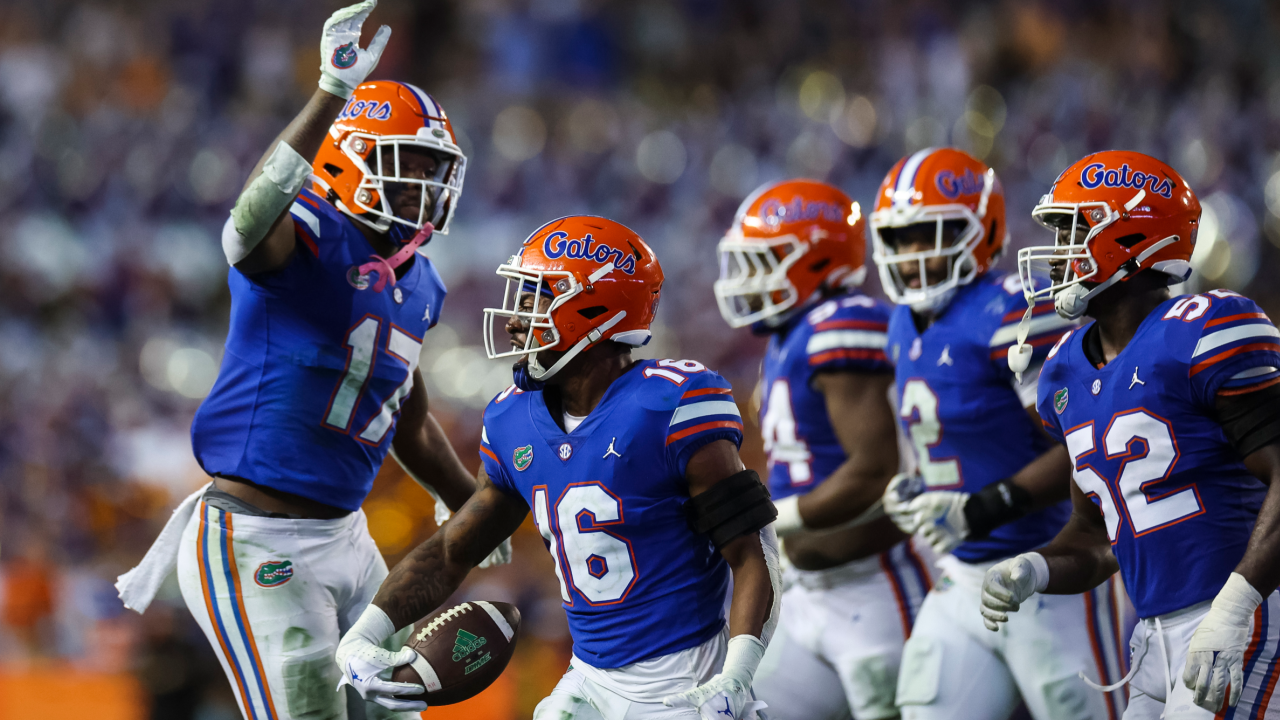 Gators Scheduled for 11 TV Games, Including Season Opener Against