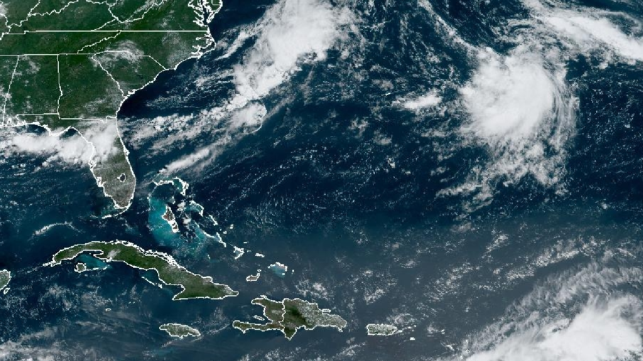 Tracking Invest 94L System brewing in the Atlantic could become depression this week NHC says