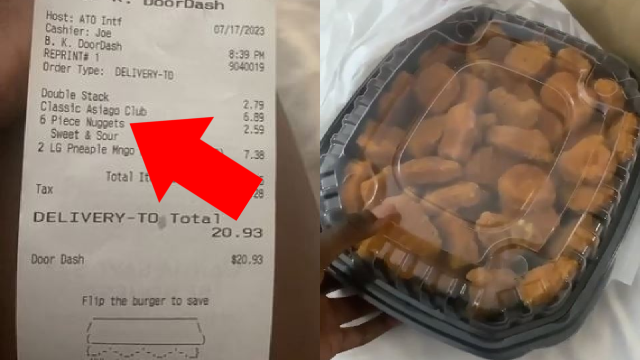 Woman ordered 6 chicken nuggets from Orlando Wendy's and hilariously got 60 instead: 'That's crazy' - Vimarsana News