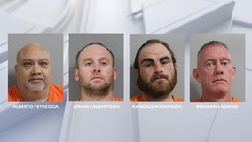 Four arrested for stealing nearly $40k worth of appliances from Polk County construction sites: Deputies