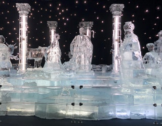 Ice Sculptures in Orlando