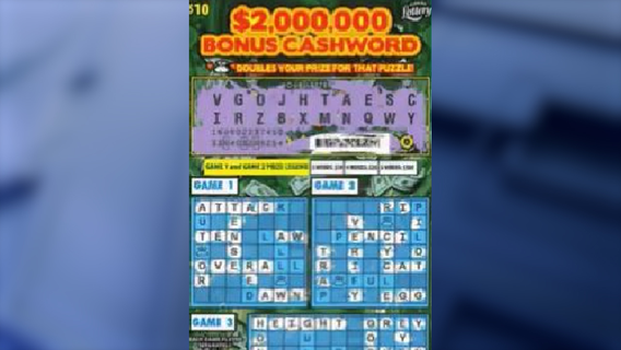 Florida man wins $2 million from scratch-off ticket bought at gas station