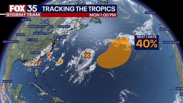 Disturbance east of Bermuda could become tropical depression by weekend, forecasters say