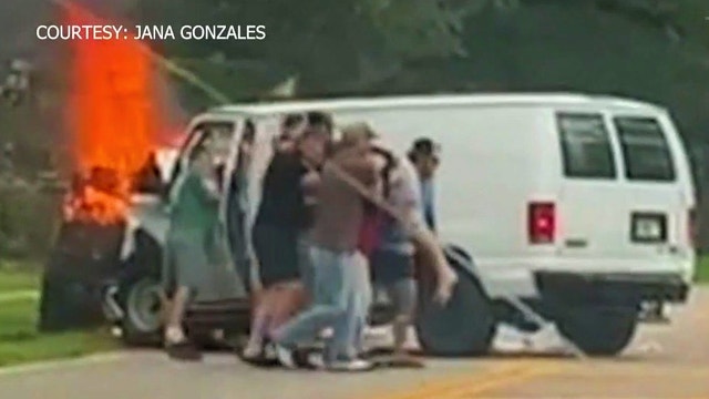 Fiery rescue: Bystanders pull 3 from flaming cars in Winter Garden crash