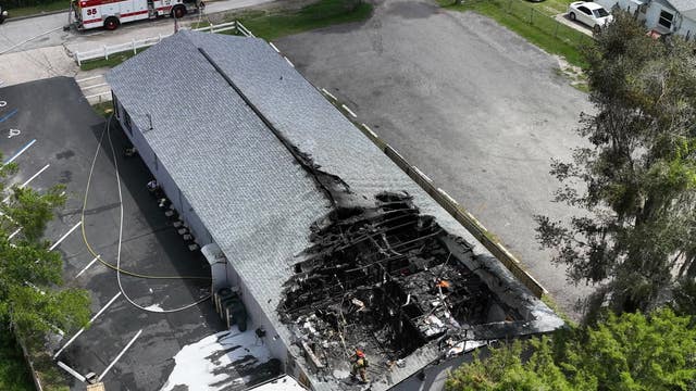Fraternal Order of the Eagles in Orange City loses building to fire