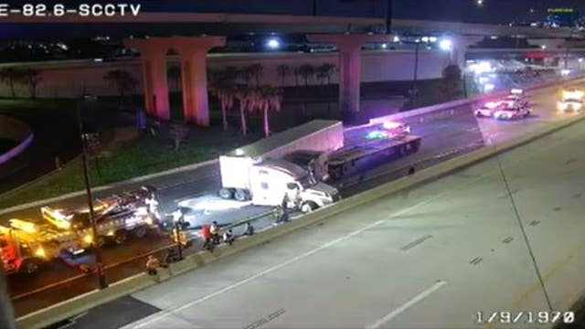 I-4 now open after early-morning crash, fuel spill
