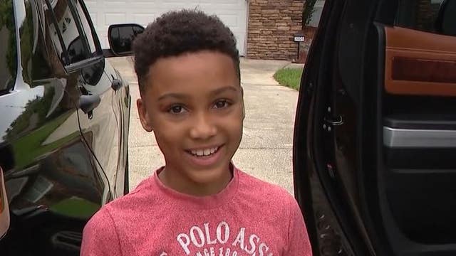 Thieves steal Florida 10-year-old boy's water cooler, but not his spirit of giving: 'Work for your dreams'