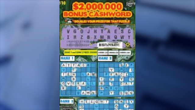 Florida man wins $2 million from scratch-off ticket bought at gas station
