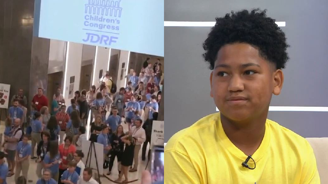 Florida teen takes on Congress to raise awareness about type 1 diabetes 'so people can have better lives'