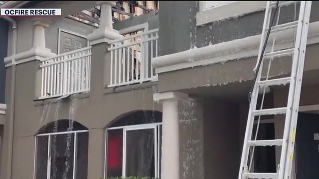 Lightning strike may have started fire that ripped through Orange County apartment complex