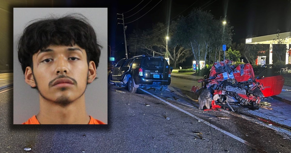 Florida teen driver going 80 mph in 45 mph zone arrested after crashing ...