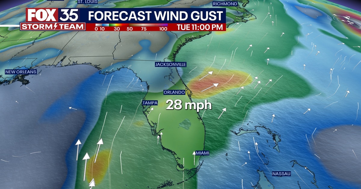 Orlando weather: Hot weather continues with small chance for scattered ...