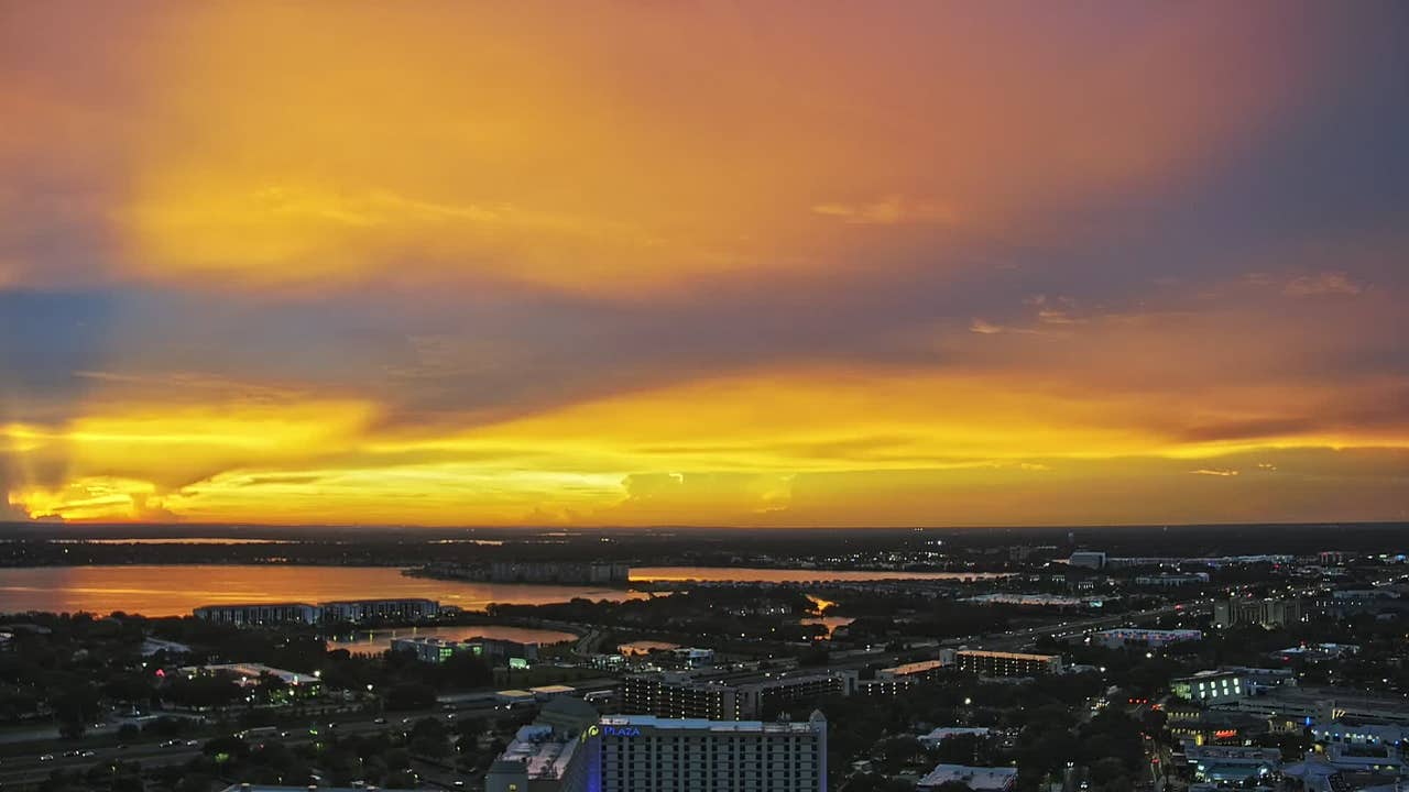 No More Sunsets Past 8 P M In Orlando Until May 2024 Here S Why FOX   WOFL Orlando Sunset 