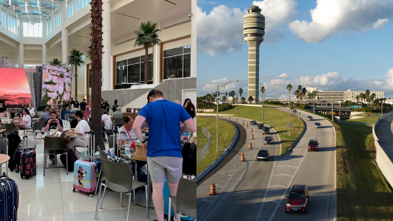 How much is parking at Orlando Airport