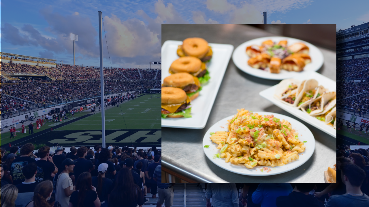 UCF football stadiums new Big 12inspired menu lets you literally take a bite out of the competition UCF football stadiums new Big 12inspired menu lets you literally take a bite out of the competition