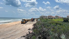 Flagler County rebuilding dunes ahead of hurricane season's peak
