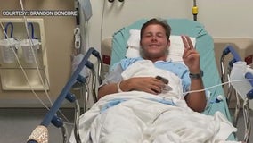 Third surfer bitten by a shark at New Smyrna Beach this year describes 'lucky' moment