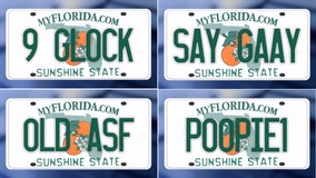 Banned license plates: Florida releases its latest list of rejected tags