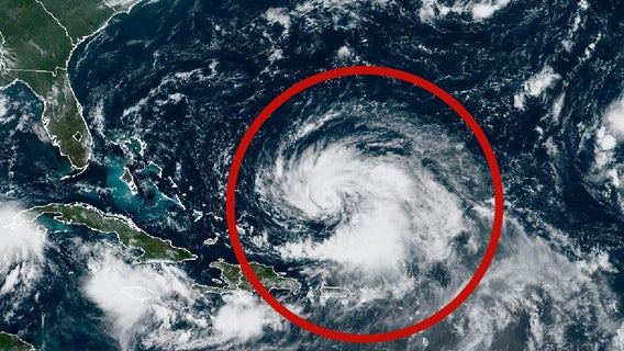 Hurricane Franklin forms in the Atlantic, could become major hurricane, NHC says