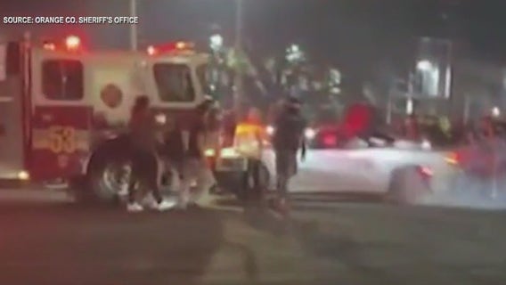 Deputies make arrest in 'street takeover' that kept fire truck from responding to emergency call