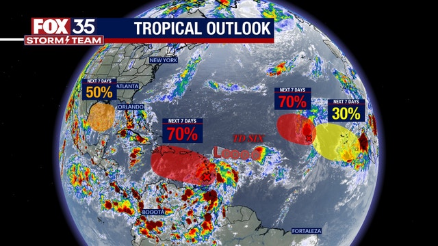 NHC: Tropical Depression 6 forms in the Atlantic, will it impact Florida?