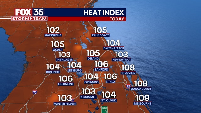 Orlando weather: Hot and stormy Friday expected across Central Florida
