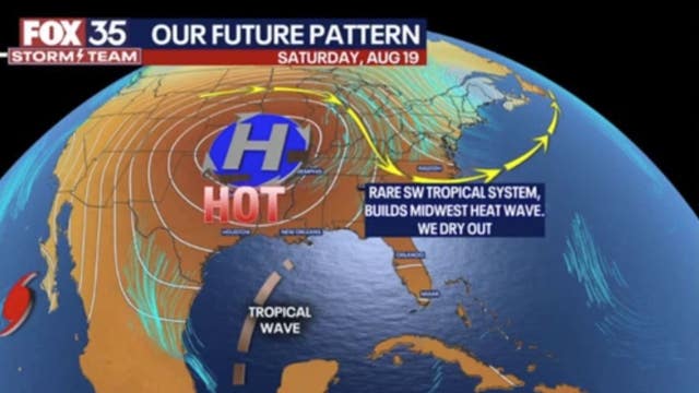 Orlando weather: Wet weather trend builds through weekend across Central Florida
