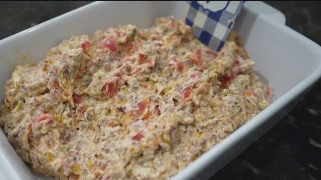 Cooking with Allison: Spicy sausage dip for game day