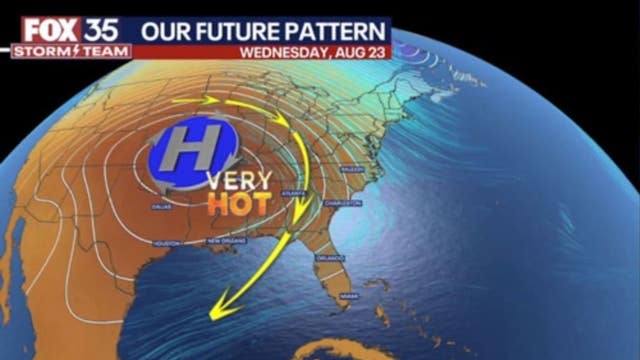 Orlando weather: Rain chances dry up across Central Florida as tropics heat up