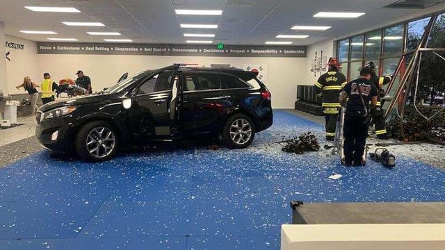 5 injured after car bursts through Oviedo taekwondo school in the middle of class, police say