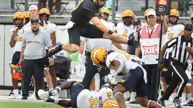 UCF Knights get off to fast start in first Big 12 season, defeat Kent State 56-6 in opener