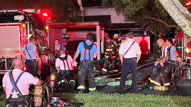 Fire breaks out at Orlando condominium complex