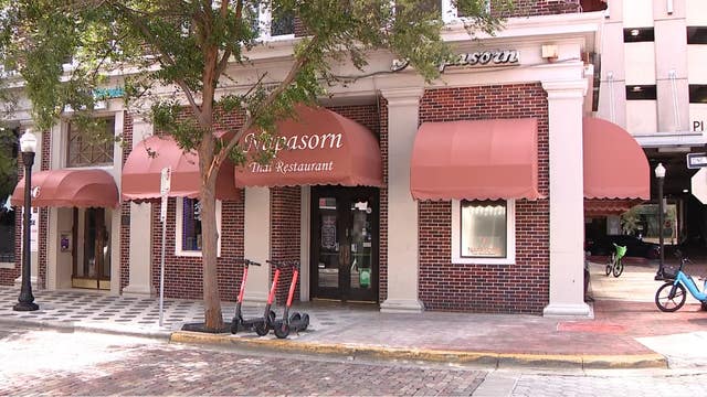 Downtown Orlando Thai restaurant loses late-night permit