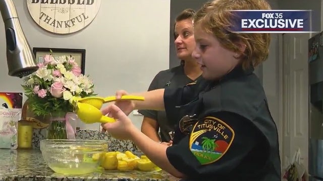 Florida girl selling lemonade to raise funds in fight against rare cancer