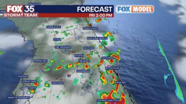 Orlando weather: Excessive heat, rain return across Central Florida Friday afternoon