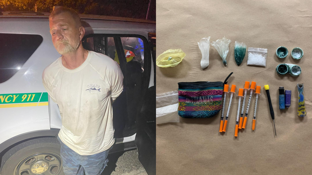 Florida man's traffic stop for illegal motorcycle lights turns into sizeable drug bust, deputies say